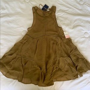 Green Sheer Babydoll Dress